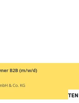 Product Owner B2B (m/w/d) - Coburg