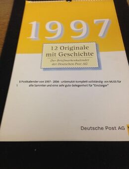 Postkalender BRD-8 St.-vollständig-ungebraucht-z.T. noch im UK- - Mahlberg