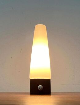 Mid Century Teak Glass Table Lamp Tischleuchte zu Space Age 60er - Hamburg Hamburg-Nord