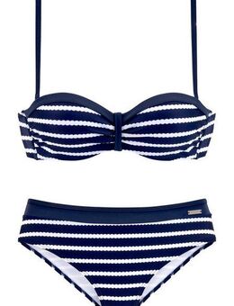 LASCANA Bügel-Bandeau-Bikini mit Trägervarianten
