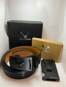 Bulliant Gürtel & Kartenhalter im Geschenkset – Hochwertig in 44793