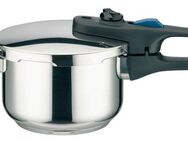 Elo Schnellkochtopf Praktika Plus XS, Edelstahl 18/10, Edelstahl 18/8 (1-tlg), Dampfkochtopf, incl. Ersatzdichtungsring, Induktion