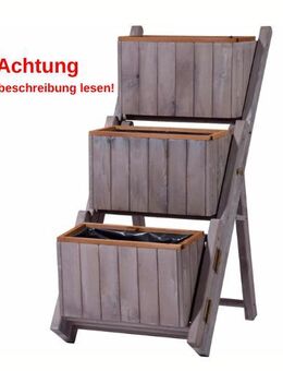 Dobar Ausklappbare Pflanztreppe grau mit 3 Pflanzkästen #D354 - Birkenfeld (Baden-Württemberg)
