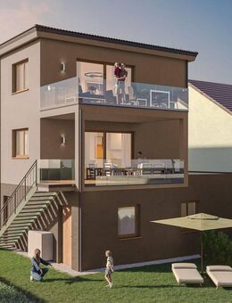 Effizienzhaus 40NH / TWO-Living - Doppelhaushälfte neu gedacht - mit Doppelgarage in zentraler Toplage - Beilngries