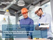 Duales Studium Bauingenieurwesen – Technische Gebäudeausrüstung - Frankfurt (Main)