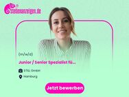 Junior / Senior Spezialist (m/w/d) für technische Stammdaten (SAP) - Hamburg