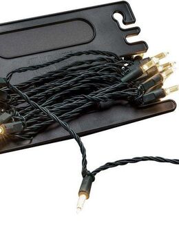 KONSTSMIDE LED-Lichterkette Weihnachtsdeko aussen, mit Aufroller, 80 warm weiße Dioden