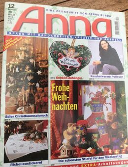 Anna  von AENNE BURDA  Spaß mit Handarbeiten  " Weihnachten" - Gladbeck