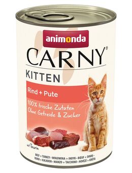 animonda Carny Kitten 12 x 400 g - Rind & Pute