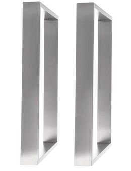 Tischgestell Edelstahl TR 80x20 500 Untergestell Kufen, 2 Stk - Hiddenhausen