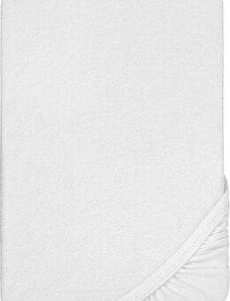 Biberna Spannbettlaken Pepe, Frottee, Gummizug: rundum, (1 Stück), weicher Frottee-Stretch