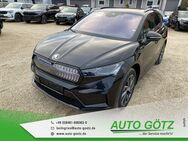 Skoda Enyaq, 85 x Sportline Maxx WÀrmepumpe VZE Digi elektr Heckkl BlindSpot vo hi LichtAssist SpurAssist Connect Sunset 4xEFH Ladeboden beheiz Frontscheibe Arm, Jahr 2022 - Beilngries