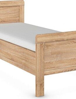 rauch Bett Bett Einzelbett Stollenbett EVELYN, in Komforthöhe aus Holzwerkstoff in elegantem Stil MADE IN GERMANY