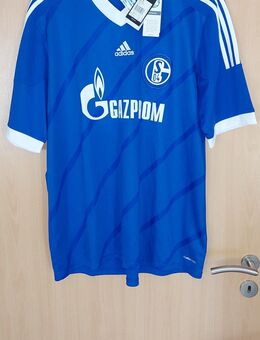 Schalke 04-Trikoshirt von Adidas mit Gazpromlogo. - Bottrop