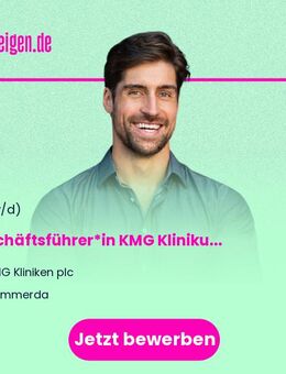 Geschäftsführer*in KMG Klinikum Sömmerda (m/w/d/x) - Sömmerda