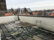 Helle, freundliche Dachgeschosswohnung mit Terrasse in der Innenstadt, WG geeignet - Minden (Nordrhein-Westfalen)