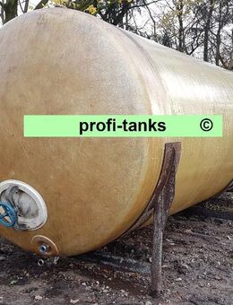 P74 gebrauchter 18.000 L Polyestertank GFK-Tank Wassertank Regenauffangtank Zisterne Lagertank Flüssigfuttertank Molketank Melassetank Rapsöltank Gülletank - Nordhorn
