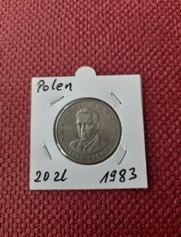 Polen 20 Zloty 1983 Marceli Nowotko. - Unna