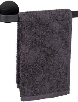 WENKO Handtuchhalter Turbo-Loc® Modell Bivio, aus Aluminium, Befestigen ohne Bohren