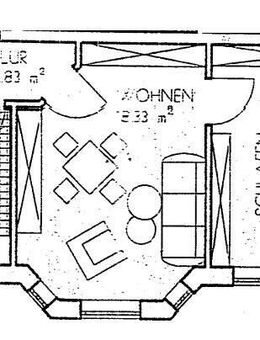 Vermietete 2-Raum-Wohnung mit Einbauküche und Tageslichtbad! - Zwickau