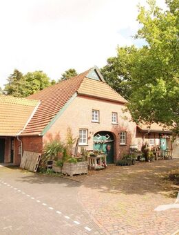 Ehemaliges Bauernhaus mit sanierter Wohnung und Ladenlokal (in der Diele) in Ortskernlage von Apen! - Apen