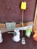 OSTERN Deko/ Kerzen/ Hasen/ Huhn/ NEU in 47169