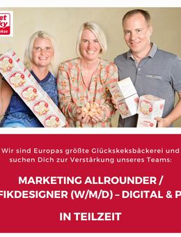 Marketing Allrounder / Grafikdesigner (w/m/d) – digital & print in Teilzeit - Gondelsheim