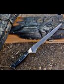 Schneidemesser | Ausbeinmesser | Metzgermesser | Fleischmesser | Küchenmesser | Damastmesser | G10 - Messergriff | VG10 Edelstahlkern | 67 Lagen Damaststahl in 74889