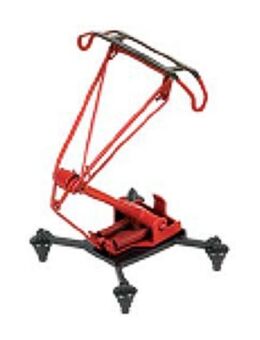 Sommerfeldt Einholmstromabnehmer SBS 81 rot lack H0 Art. 765 - NE - Ettlingen Zentrum