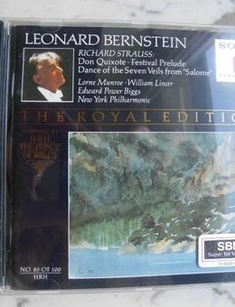 Richard Strauss, Leonard Bernstein, The New York Philharmonic Orchestra – Don Quixote, Festival Prelude, Dance of the Seven Veils from « Salome » The Royal Edition No. 83 of 100, CD EAN 5099704762524, 5,- - Flensburg