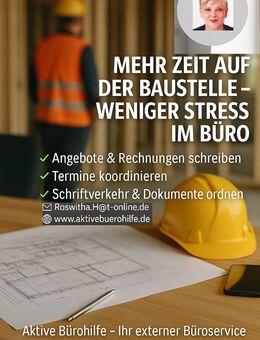 Büroservice für Unternehmen & Handwerker – zuverlässig online aus dem Homeoffice - München Untergiesing-Harlaching