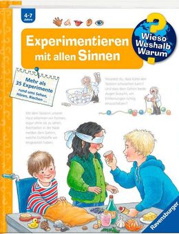 Ravensburger Buch Wieso? Weshalb? Warum?, Band 31: Experimentieren mit allen Sinnen, Made in Europe