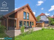 Jetzt Ihr Traumhaus kaufen! Helles großzügiges Holz-EFH in ruhiger Wohnlage in Sambach-Pommersfelden - Pommersfelden