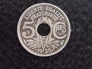 Münze 5 Centimes Frankreich 1939 - Münster