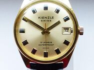 Kienzle Swiss Classic Calendar 17Jewels Herren Vintage Armbanduhr Top Zustand - Kamp-Lintfort Zentrum