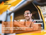 Fahrpersonal oder Begleitpersonal in der Schülerbeförderungim (m/w/d) - Stuttgart