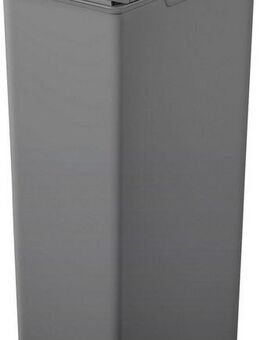 FACKELMANN Mülleimer OSLO, Touch Abfalleimer, ideal als Mehrfachsammler, leicht & robust mit sanfter Touch-Öffnung