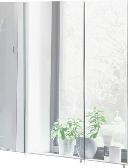 Schildmeyer Spiegelschrank Basic Breite 70 cm, 3-türig, Glaseinlegeböden, Made in Germany