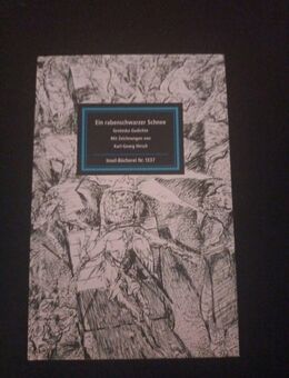 Insel-Bücherei IB 1337 Ein rabenschwarzer Schnee. Groteske Gedichte (Gebunden) - Essen