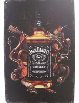 Jack Daniel´s - Tennessee Whiskey - Blechschild 30 x 20 cm - Motiv 18 - Doberschütz