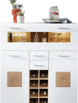 Innostyle Barschrank FUN PLUS, TOPSELLER! (Barschrank, OTTOs Choice) Maße: 120 x 129 x 37 cm (B/H/T), mit LED-Beleuchtung