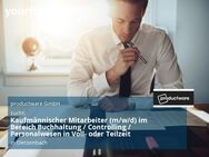 Kaufmännischer Mitarbeiter (m/w/d) im Bereich Buchhaltung / Controlling / Personalwesen in Voll- oder Teilzeit - Dietzenbach