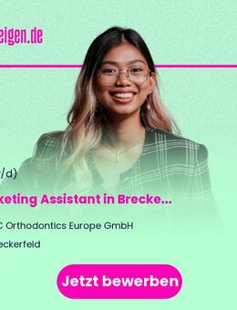 Marketing Assistant (m/w/d) in Breckerfeld - Breckerfeld (Hansestadt)