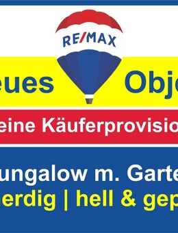 Keine Käuferprovision! Kaufen Sie ab € 469,- mtl.* / 3 - 4 Zi. Bungalow mit gemütlichem Garten! - Erbach (Hessen)