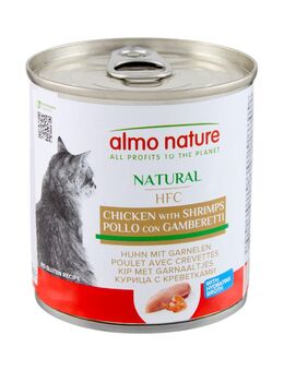 Almo Nature HFC Natural 6 x 280 g - Huhn mit Garnelen