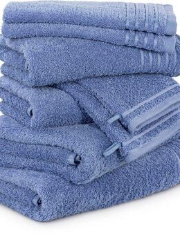 Möve Handtuch Set New Classic, Walkfrottier (8-St), Waschhandschuhen, Gäste-, Hand- und Duschtüchern, 100% Baumwolle