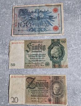 Reichsmark „ 100, 50, 2020“ alt gebr. - Dinslaken