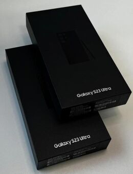 NEU und UVERPACKT +++ Verkaufe insgesamt zwei Samsung Galaxy S23 Ultra 5G - 12GB+512GB in schwarz - Aurich