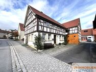 Gemütliches Landhaus im Fachwerkstil mit Scheune und Gartengrundstück in 97647 Hausen. - Hausen (Landkreis Rhön-Grabfeld)