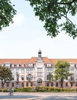 Hohe Decken: Helle 2-Zimmer-Altbauwohnung mit 2 Balkonen - WE 724 - Hannover